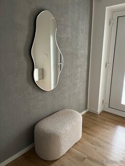 Zrcadlo Ferm living Pond large, brass