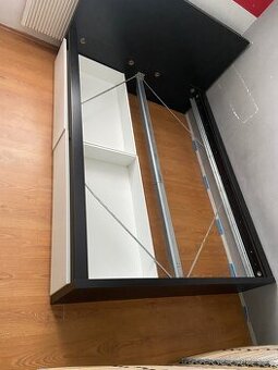 Postel Malm 200x140 černá