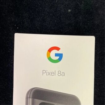 Nový Google pixel 8a Obsidián