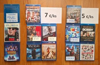 BluRay, Blu Ray, Blu-Ray filmy na predaj