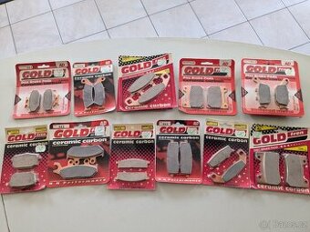 brzdové moto destičky Goldfren AD