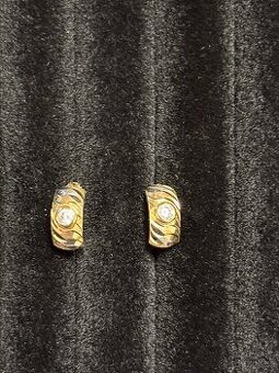 Dámské náušnice zlaté,  zlato 1,57g