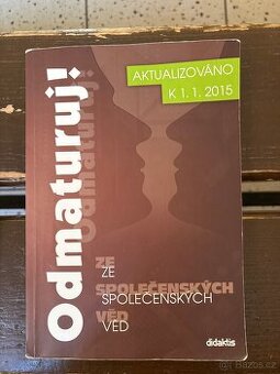 prodám učebnici odmaturuj ze společenských věd