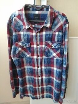 Pánská kostkovaná košile