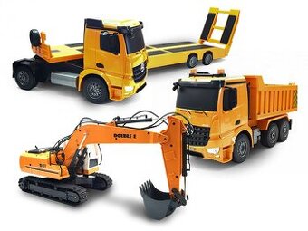 Prodám výhodný set tří stavebních RC strojů
