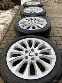 Alu kola originál Škoda Laurel 17” 5x112