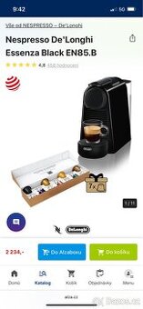 Kávovar Nespresso