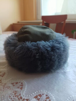 Vojenská beranice/ušanka AČR - velikost 56