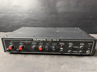 vintage analogový efektový procesor Suprem Echo SES 63.