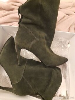 Semišové čižmičky EVA MINGE