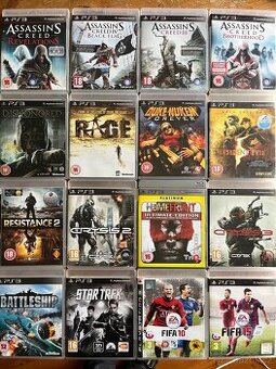 PS3 PlayStation hry