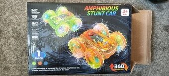 RC obojživelné auto Amazefun zelené