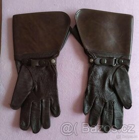 50. leta.luxusni kožene rukavice na moto, veteran - 1