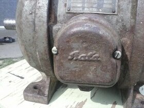 historický elektromotor fy Baťa