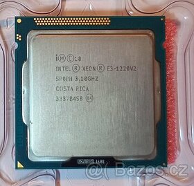 Xeon E3 1220 V2, 3,1 GHz, 8MB cache, 4c 4t, TDP 69W