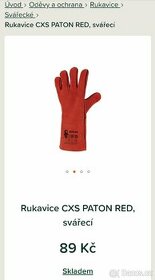 Svářečské rukavice CXS - 1