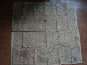 stará mapa 1945 - 1