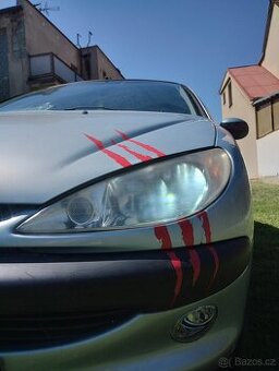 Přední H7 světlomety Peugeot 206 R.(2003).