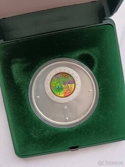2000kč ČNB konec Milénia 2000 Zlato/Stříbro