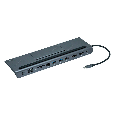 Dockovací stanice i-tec USB-C Metal Low Profile 4K Triple Di