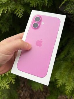 iPhone 16 128Gb růžový, úplně nový