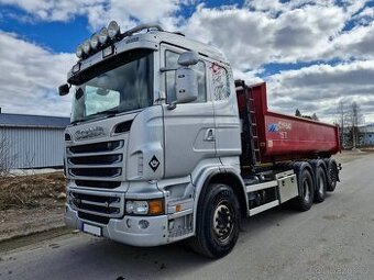 Scania R730 V8 8x4 nosič kontejneru