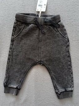 Tepláky vel. 62, styl denim - 1