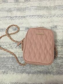 Růžová crossbody kabelka - 1