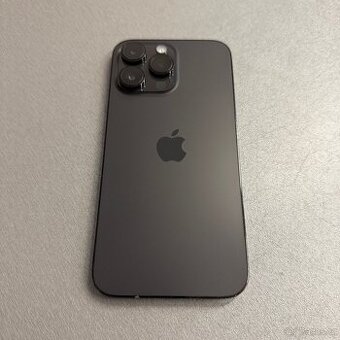 iPhone 14 Pro Max 256GB space black, pěkný stav, rok záruka