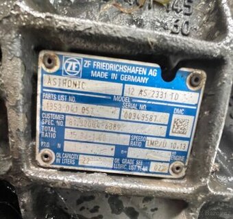 Prodam aut.prevodovka ZF ASTRONIC 12 AS 2331 TD z a