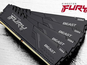 KINGSTON FURY BLACK BEAST (4x16GB) 64GB KIT DDR4 3200MHz