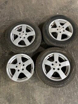 4 X DISKY OCTAVIA 2 + 3 X ZIMNÍ PNEU CONTINENTAL BLIZZAK