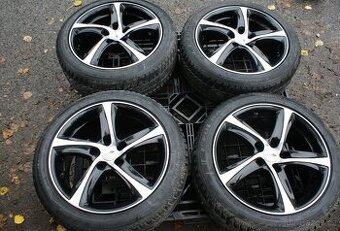 hezka dvoubarevna alu 17 Brock VW Seat Audi Skoda zimni pneu