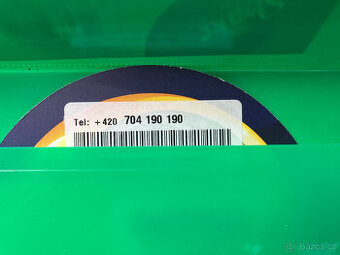 Hezké číslo, zlatá sim