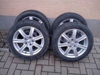 Sada al kol 5x100 + pneu letní 205/55R16 94V