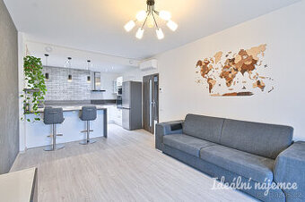 Podnájem bytu 2+kk, Poříčí, Pisárky,  20.000 Kč/měs, 57 m2 s