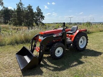 Malotraktor kubota GL27 Grandel S čelním nakladačem 450 kg