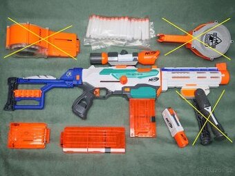 NERF Modulus TRI-STRIKE Sniper + příslušenství