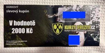 Poukaz 2000Kč na Kurzypreziti.cz - platnost 24 měsíců