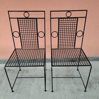 Designový zahradní židle..3ks