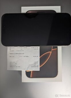 iPhone 16 Pro Max 256GB přírodní titan, bat.100%, záruka