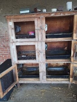 Prodám klec na králíky, v dobrém stavu