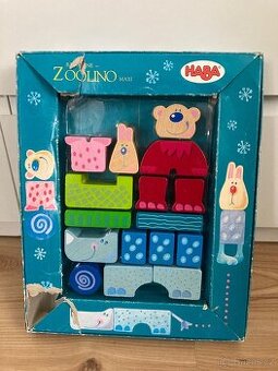 Haba dřevěné kostky Zoolino