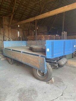 Sklápěcí přívěs BSS P53 S (5t) – S doklady, garážovaný