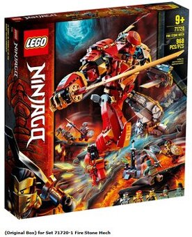 Lego 71720 - Ninjago - Fire Stone Mech