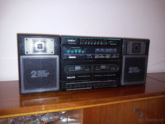 PHILIPS D 8479 - rádio kazetový rekordér