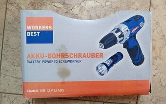 Akumulátorová vrtačka WB 12V Workers