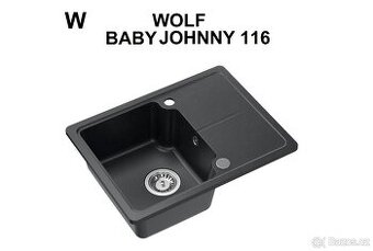 žulové dřezy druhého typu, velké množství