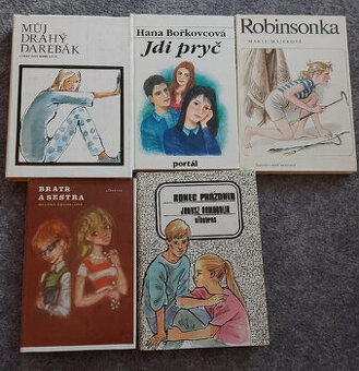 Starší knížky vše za 180 Kč