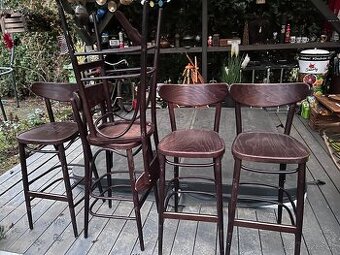 Barové židle TON+stul zdarma